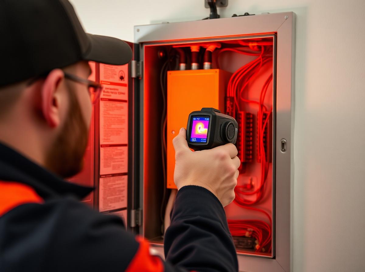 Electrical panel thermal scan and GFCI safety check — Daufuskie Island electric service plan