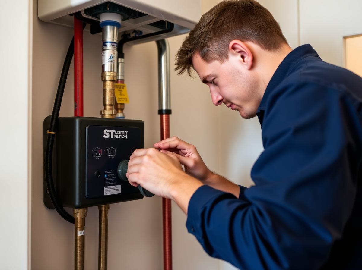 Annual water heater flush and saltwater corrosion inspection — Daufuskie Island plumbing maintenance